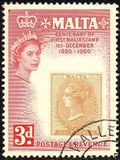 [The 100th Anniversary of the First Malta Stamp, 유형 CV1]