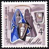 [Christmas Stamps, type FB1]