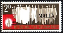 [International Year for Human rights, type FU]
