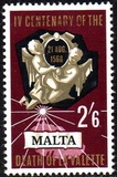 [The 400th Anniversary of the Death of Valettes, type GB]