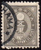 [Kobans - Inscription: "Imperial JAPANESE POST" or "JAPANESE EMPIRE", type Y]