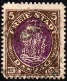 [Proclamation of the Free City of Danzig - Cog (Armed Merchant Ship), type Q]