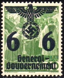 [Polish Postage Stamps Overprinted, Scrivi D2]