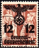 [Polish Stamps Surcharged and Overprinted "General Gouvernement", प्रकार F]