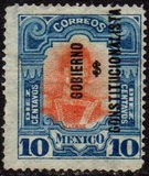[Issues of 1910 Overprinted "GOBIERNO CONSTITUCIONALISTA", Scrivi BU5]