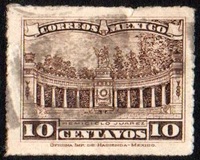 [Mexican Landmarks, Rouletted, 类型 EJ]