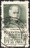 [Portraits of "Child Heroes" etc. Inscribed "1er CENTENARIO CHAPULTEPEC ("CHURUBUSCO" or "MOLINO DEL REY") 1847-1947", Вид AEW]