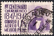 [Airmail - Portraits of "Child Heroes" etc. Inscribed "1er CENTENARIO CHAPULTEPEC ("CHURUBUSCO" or "MOLINO DEL REY") 1847-1947", type AFC]