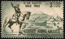 [Airmail - The 100th Anniversary of the Battle of Puebla, प्रकार ALH]