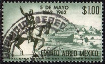 [Airmail - The 100th Anniversary of the Battle of Puebla, प्रकार ALH]