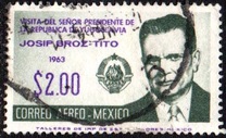 [Airmail - Visit of President of Yugoslavia, type AMP]
