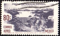 [Airmail - Inauguration of Netzahualcoyotl Dam, प्रकार ANZ]