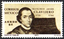 [Airmail - Return of the Remains of Francisco Javier Clavijero to Mexico, 1970, タイプ AUF]