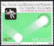 [The 1st Latin-American Table Tennis Cup, tip BIL]