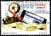 [The 150th Anniversary of the ITU - International Telecommunications Union, type GJX]