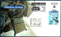 [The 125th Anniversary of the Newspaper of Diario de Avisos (1890-2015), type GLD]