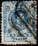 [King Alfonso XIII - Blue Control Numbers on Backside, タイプ BG5]