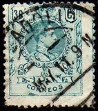 [King Alfonso XIII - Blue Control Numbers on Backside, タイプ BG6]