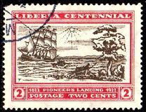 [The 100th Anniversary of the Landing of the First Settlers at Cape Mesurado, type FA1]