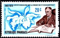 [The 25th Anniversary of the Death of Franklin D. Roosevelt, 1882-1945, type JP]