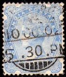 [Regina Vittoria - Filigrana: Stella singola - Stampatore:  De la Rue & C. Srl, Londra, Scrivi V1]