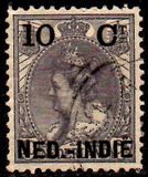 [Queen Wilhelmina - Netherlands Postage Stamps of 1899 Overprinted "NED.-INDIË" and Surcharged, 类型 E]