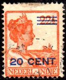 [Queen Wilhelmina - Postage Stamps of 1914-1915 Surcharged, प्रकार K10]