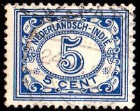 [Numeral Stamp, type I21]
