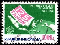 [The 125th Anniversary of First Netherlands Indies Stamp, type AXI]