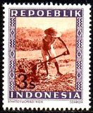 [Inscription: "REPOEBLIK INDONESIA", type D]