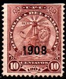 [Not Issued Stamps of Type BA Overprinted "1908", type XCP2]