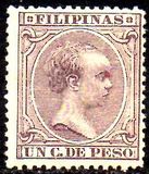 [King Alfonso XIII - New Values and/or Colours, 유형 AE10]