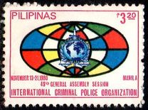 [The 49th General Assembly of Interpol, Manila, Scrivi DZD3]