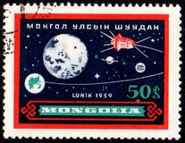 [Launching of the "Luna 3" Rocket, tyyppi EI]