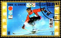 [Airmail - Winter Olympic Games - Sapporo, Japan 1972, тып QR]