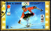 [Airmail - Winter Olympic Games - Sapporo, Japan 1972, тып QR]