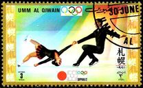 [Airmail - Winter Olympic Games - Sapporo, Japan 1972, тып QU]