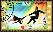[Airmail - Winter Olympic Games - Sapporo, Japan 1972, тып QU]