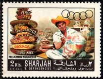 [Airmail - Olympic Games - Mexico City, Mexico, type KK]