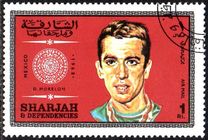 [Airmail - Personalities - Astronauts, Olympic Winners, and Politicians, type QR]