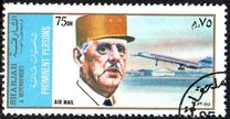 [Airmail - Charles de Gaulle and Aircraft, type ZV]