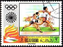 [Airmail - Olympic Games - Munich 1972, Germany, tegund ME]