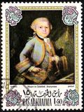 [Airmail - Wolfgang Amadeus Mozart, Austrian Composer - Paintings, タイプ WB]