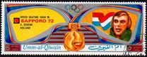[Airmail - Winners of Olympic Games - Sapporo, Japan, Typ AAZ]