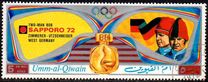 [Airmail - Winners of Olympic Games - Sapporo, Japan, տեսակ ABR]