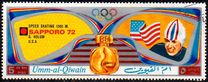 [Airmail - Winners of Olympic Games - Sapporo, Japan, տեսակ ABS]