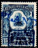 [President Nord Alexis - External Mail - Overprinted "1804 POSTE PAYE 1904", Tip O2]
