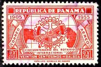[Airmail - The 50th Anniversary of Rotary International, type GR1]