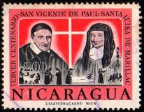 [Airmail - The 300th Anniversary of the Death of St. Vincent de Paul and St. Louise de Marillac, type ZM]