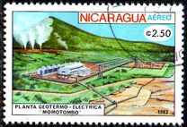 [Airmail - Geothermal Power Plant "Momotombo", type BGT]